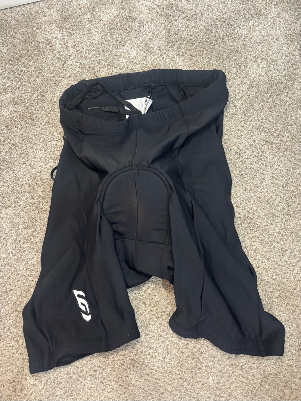 Louis Garneau Women’s Cycling Shorts – Black – Size M – Padded Bike Sport